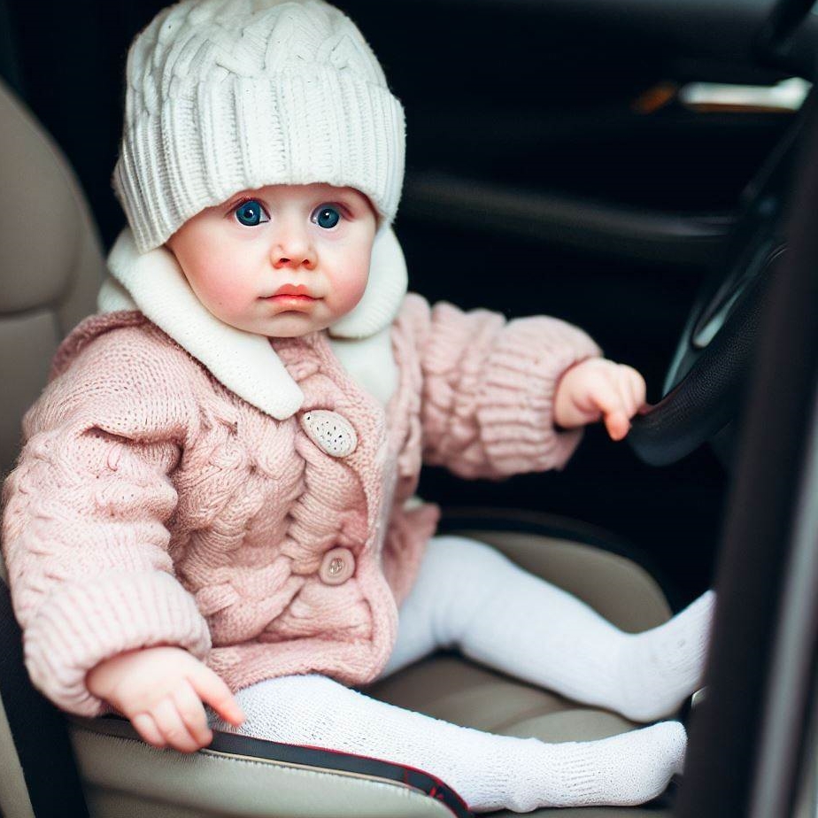 Jak ubrać niemowlaka do samochodu zimą
